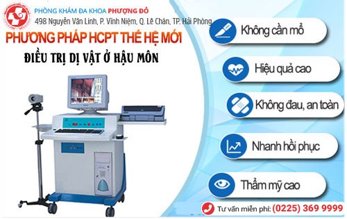 Điều trị dị vật ở hậu môn