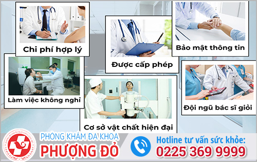 Phòng Khám Đa Khoa Phượng Đỏ với khoa bệnh trĩ