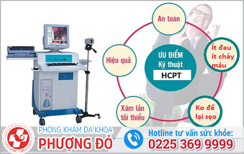 Chữa bệnh lòi dom bằng phương pháp HCPT