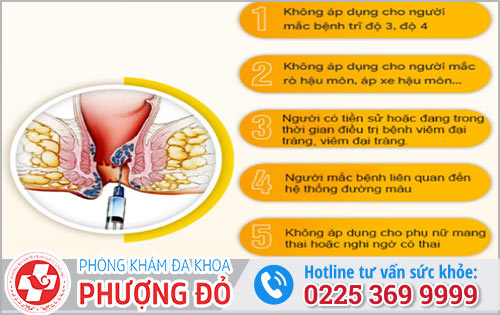 Điều trị bệnh trĩ bằng phương pháp chích xơ búi trĩ