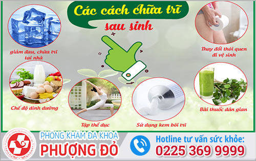 Cách chữa bệnh trĩ hiệu quả dành cho các sản phụ